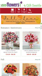 Mobile Screenshot of 1800flowers4giftseattle.com